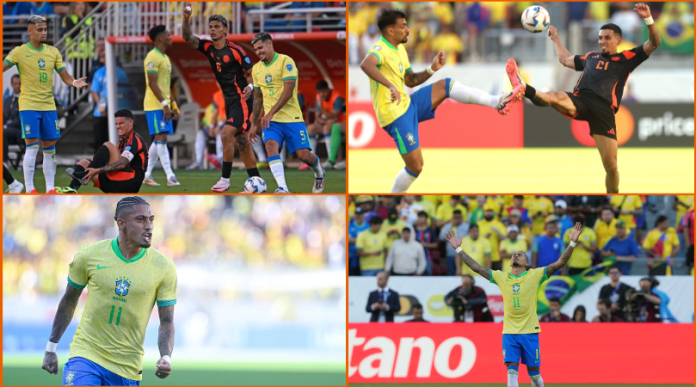 Brazil into Copa America quarters after 1-1 draw with Colombia