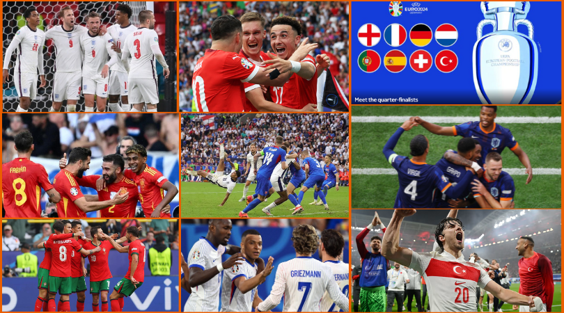 Teams from Spain, Germany, Portugal, France, England, Switzerland, Netherlands and Turkey reached the quarter-final round.