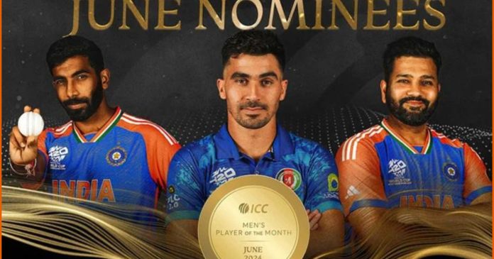 ICC announced Player of the Month nominations