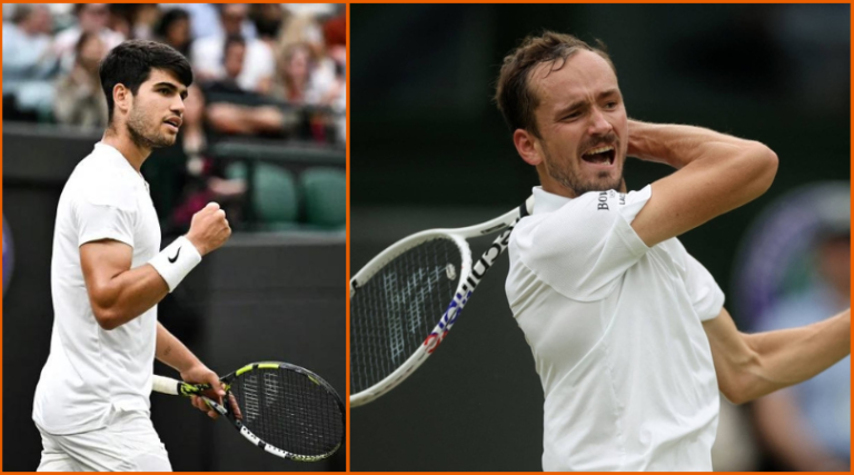 Carlos Alcaraz and Daniil Medvedev set up Wimbledon semifinal repeat