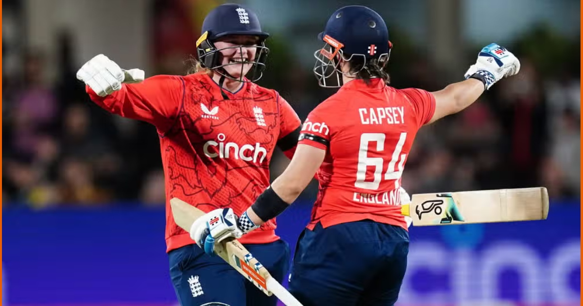 England Women won the T20 series after defeating New Zealand