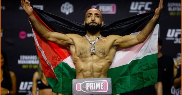 Bilal Muhammad became the first fighter of Palestinian origin to win the UFC title-AFP