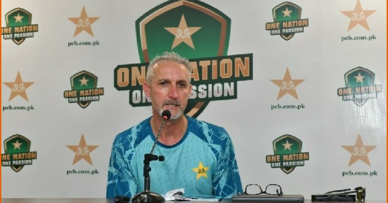 Jason Gillespie praises Pakistan Shaheens performance in Red Ball series-PCB