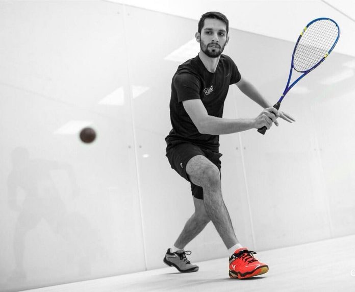 Pakistan's Nasir Iqbal reached the quarter-finals of the Tasmanian Squash Championship