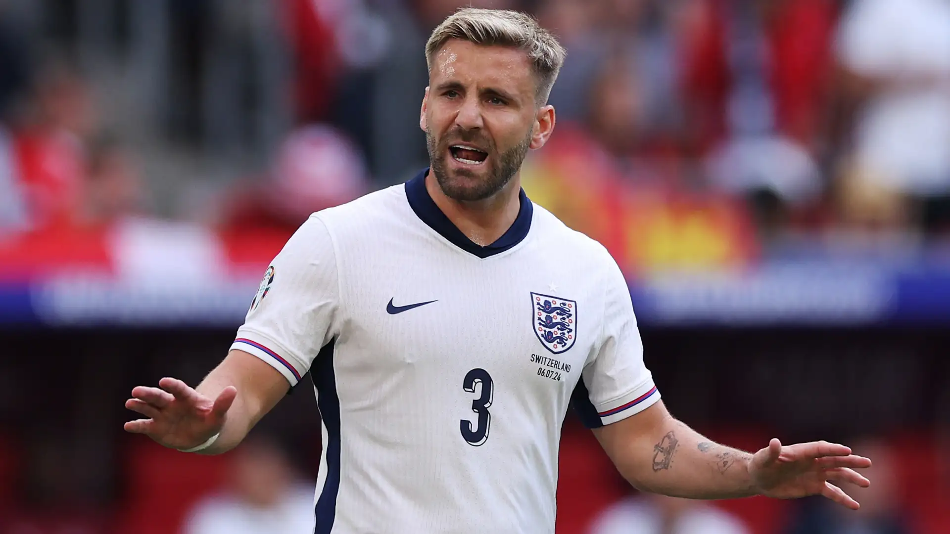 Luke Shaw 'fit and ready' to play 90 minutes for England in Euro 2024 semi-final