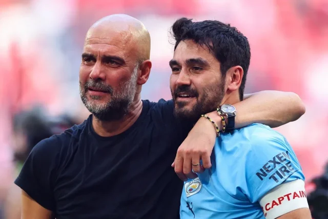 Manager Pep Guardiola did not want Gundogan to leave City last year