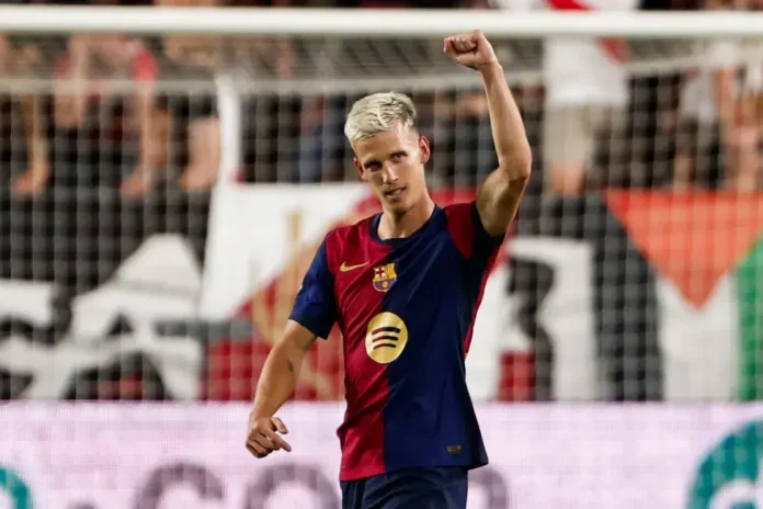 Spanish La Liga: Barcelona's Dani Olmo's stunning debut goal defeats Vallecano