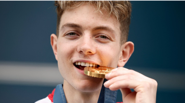 Team GB teenager Toby Roberts secures climbing gold at Paris Olympics