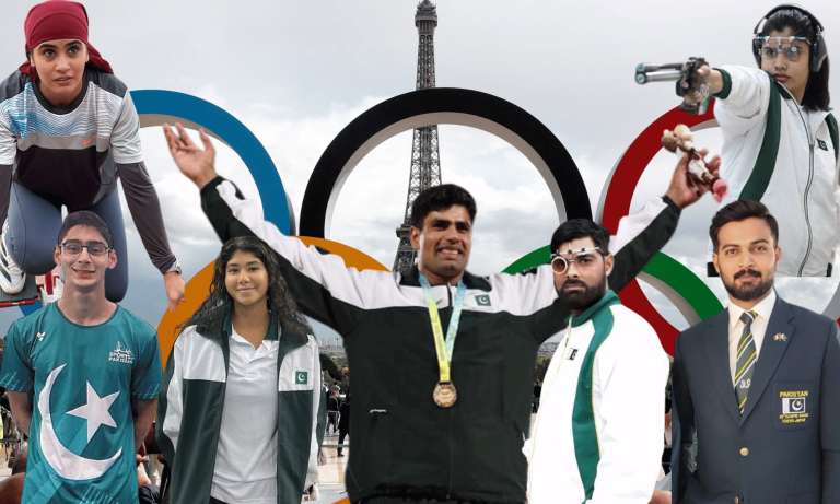 Six Pakistani athletes participating in the 2024 Olympics have completed their journey