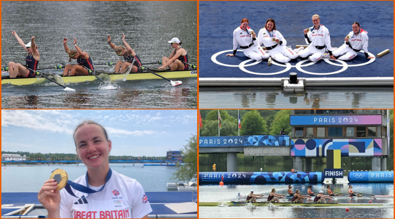 Paris 2024 rowing: Team GB claim gold in women's quadruple sculls after men finish fourth