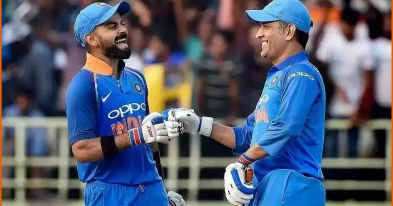 MS Dhoni has opened up about his relationship with Virat Kohli-AFP