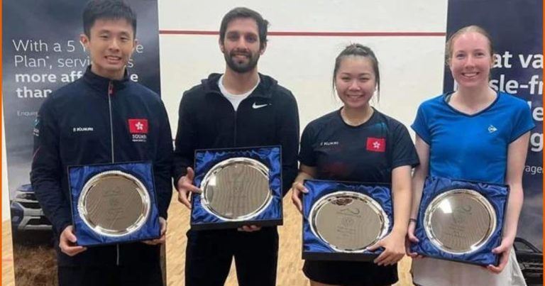 Nasir Iqbal wins Bega Open 2024 Squash Final-AFP