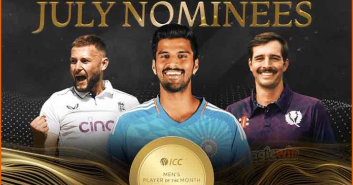 ICC has announced the Player of the Month for July 2024-ICC