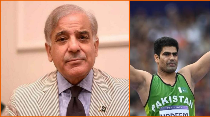 Prime Minister Shahbaz Sharif's congratulations to Arshad Nadeem