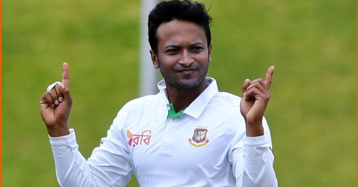 BCB contacted Shakib-ul-Hasan regarding participation in Pakistan Test-AFP