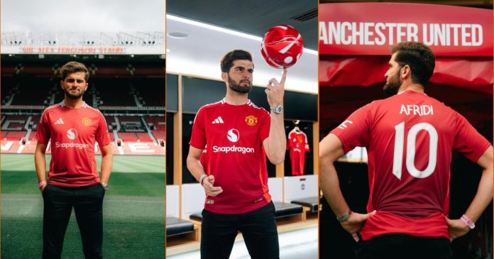 Manchester United welcome shaheen Afridi to the Theater of Dreams-Image Credit: Manchester United (FB)