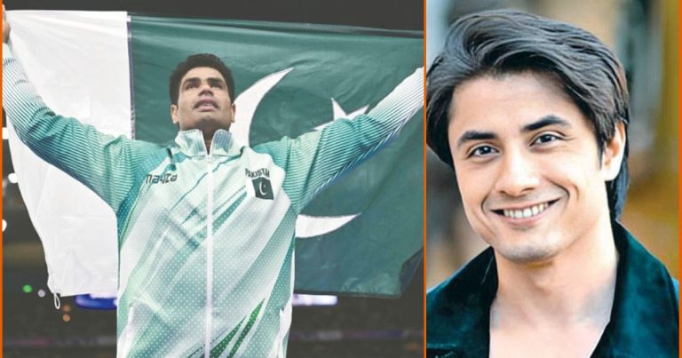 Ali Zafar announces Rs 10 lakh reward for Arshad Nadeem-AFP