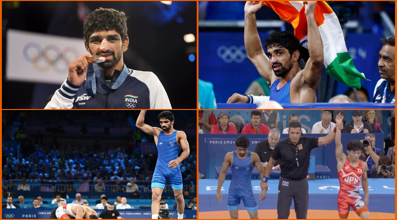 Wrestler Aman Sehrawat becomes India's youngest olympic medalist at 21 years