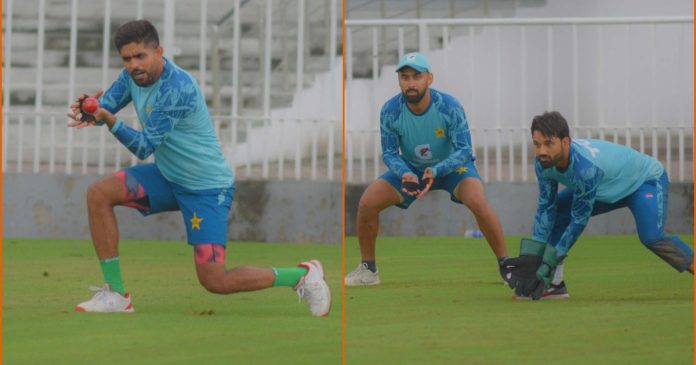 Pakistan Test squad fielding practice ahead of Bangladesh series-PCB