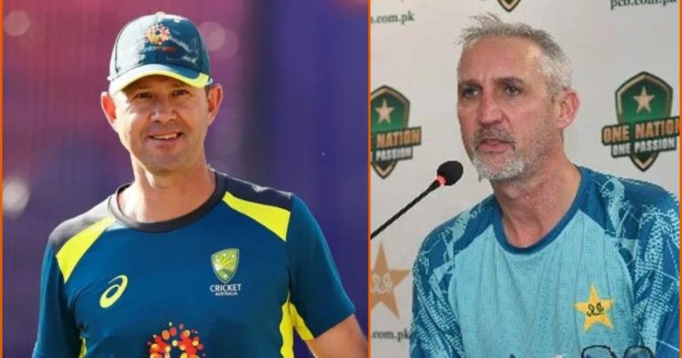 Ricky Ponting supports Pakistan Test team head coach Jason Gillespie-AFP