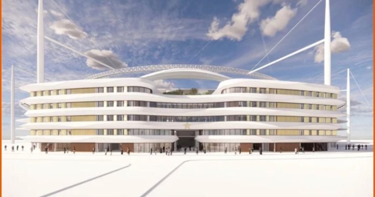 Design model of Lahore's Gaddafi stadium-PCB