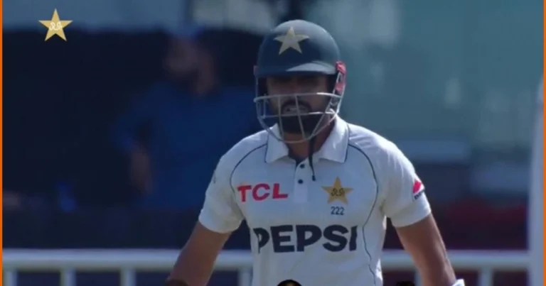 Babar Azam made the record for the first duck on home soil in Test cricket-PCB