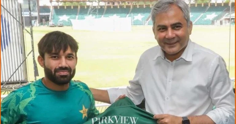 Pakistan vs Bangladesh: Mohsin Naqvi congratulates Mohammad Rizwan on his innings of 171 runs-PCB