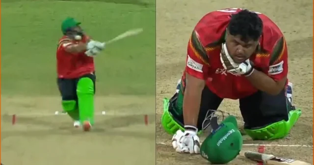 CPL 2024: Azam Khan faces strange dismissal after neck injury-CPL