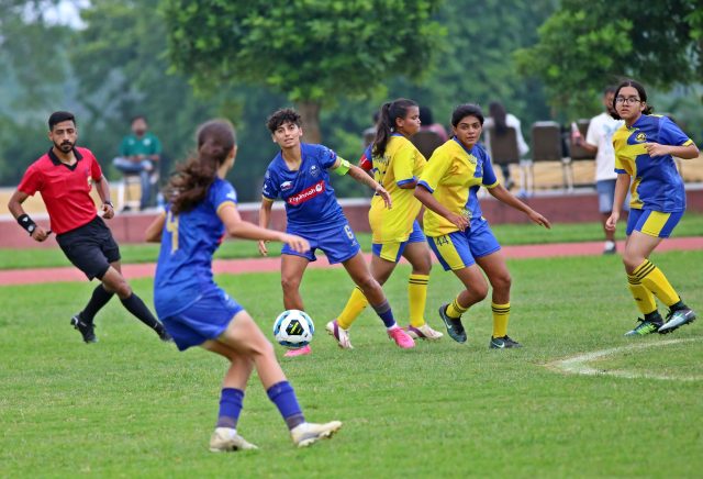 The results of two matches were revealed on the fifth day of the Women's Football Championship