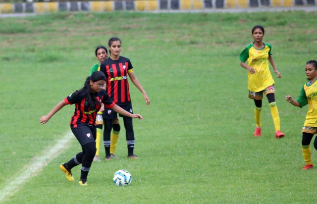 The results of two matches were revealed on the fifth day of the Women's Football Championship