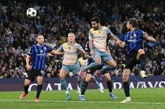 Ilkay Gundogan elicited huge groans from City fans, photo credits GETTY Images