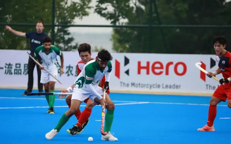 Pakistan and Korea draw 2-2