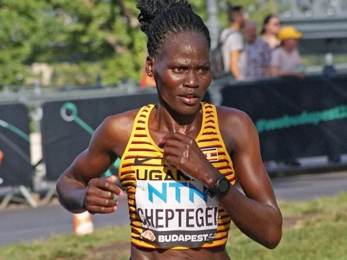 Ex-partner who killed Ugandan athlete burns to death