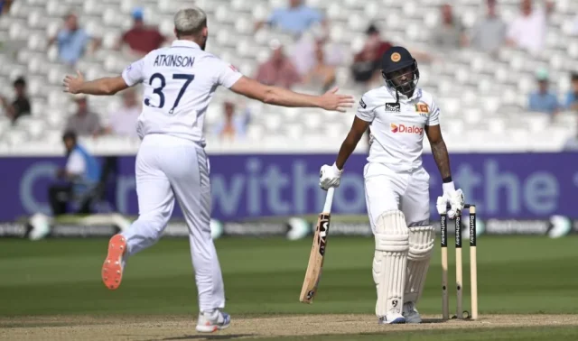 Atkinson celebrates the wicket-AFP