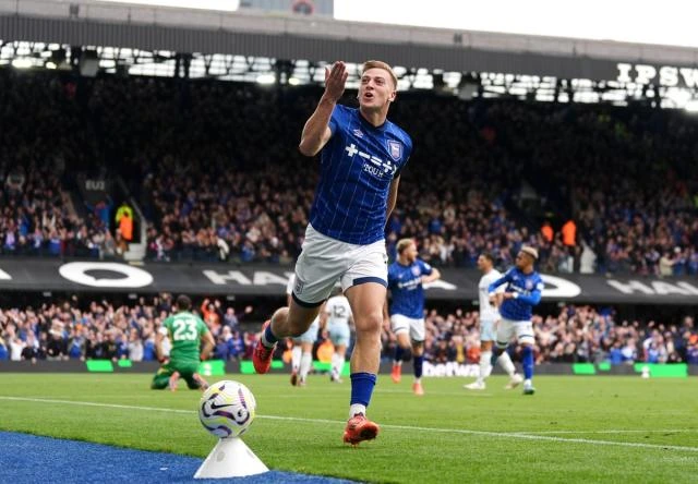 Delap double earns a 2-2 draw for Ipswich against Aston Villa