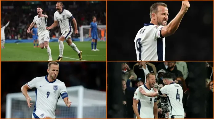 England 2-0 Finland: Harry Kane in style to celebrate 100th cap on double