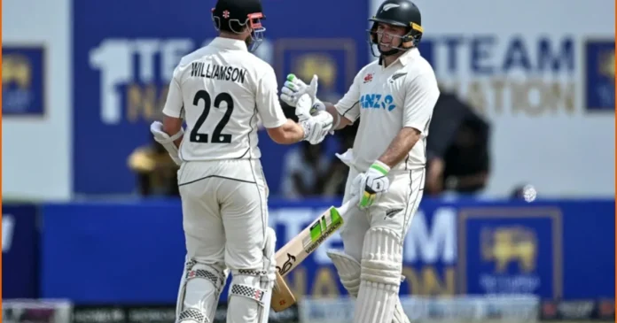 New Zealand took control of Sri Lanka's first Test thanks to Latham, Williamson-AFP