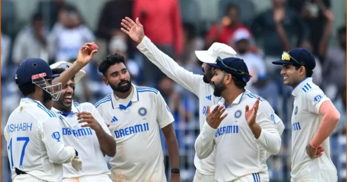 India defeated Bangladesh in the first Test-AFP