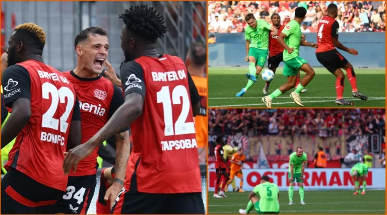 Boniface's stunning goal: Leverkusen beat Wolfsburg