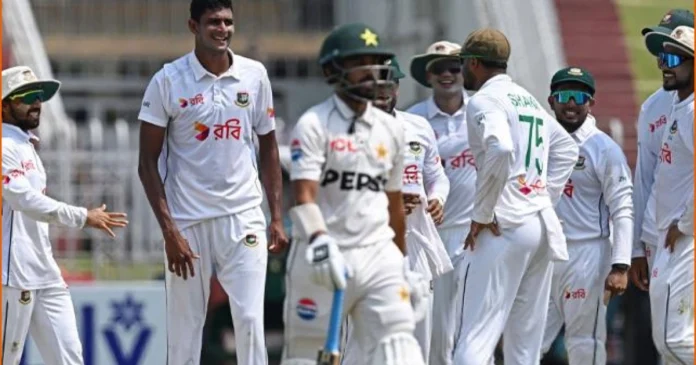 Bangladesh beat Pakistan in the second Test to win the historic series-PCB