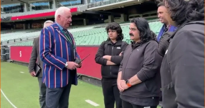 Arif Lohar's visit to Melbourne's historic cricket ground-Australia Cricket