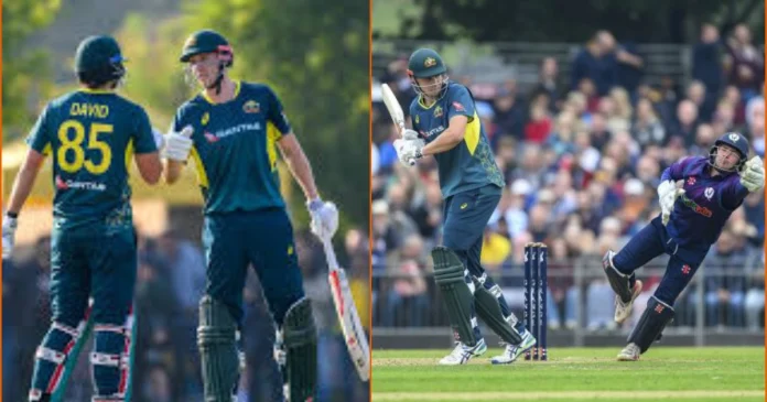 Australia swept Scotland in the T20 series-AFP