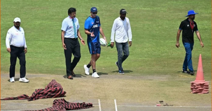 Afghanistan and New Zealand face a complete washout on the third day of the Test-AFP