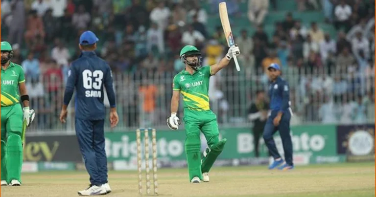 Kamran Ghulam celebrates his century-PCB