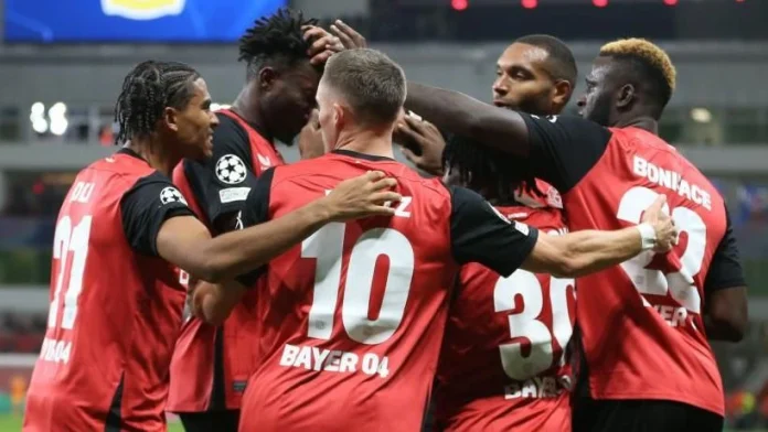 Champions League: Leverkusen beat AC Milan 1-0