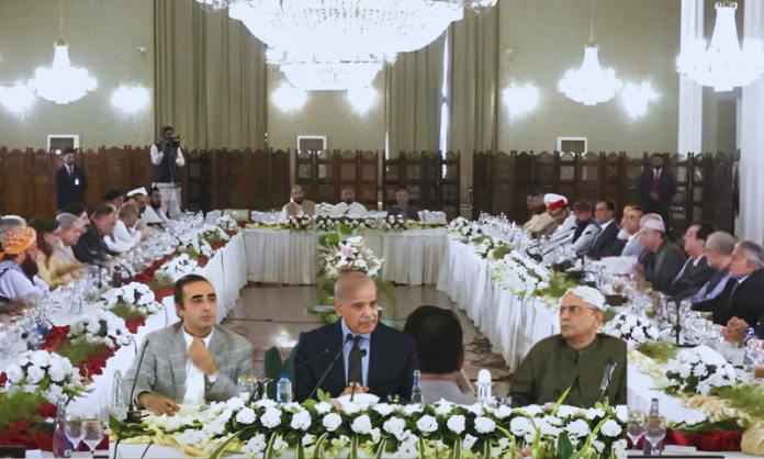 Multi-party conference without PTI for Gaza, declaration of all possible support, demand for immediate ceasefire