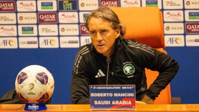 Roberto Mancini demands more 'responsibility' from Saudi Arabia players after draw with Bahrain