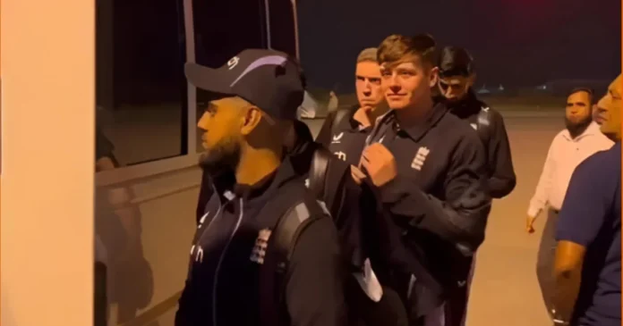 England cricket team reached Multan for Test series-PCB