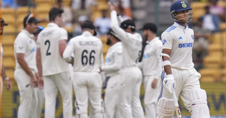 India vs New Zealand: India bowled out for 46 runs in their first innings-AFP