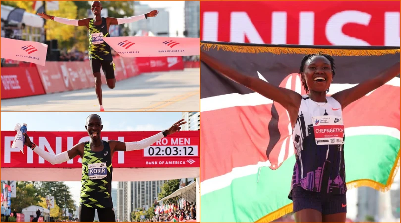 Chicago Marathon 2024: Kenyan athletes take title